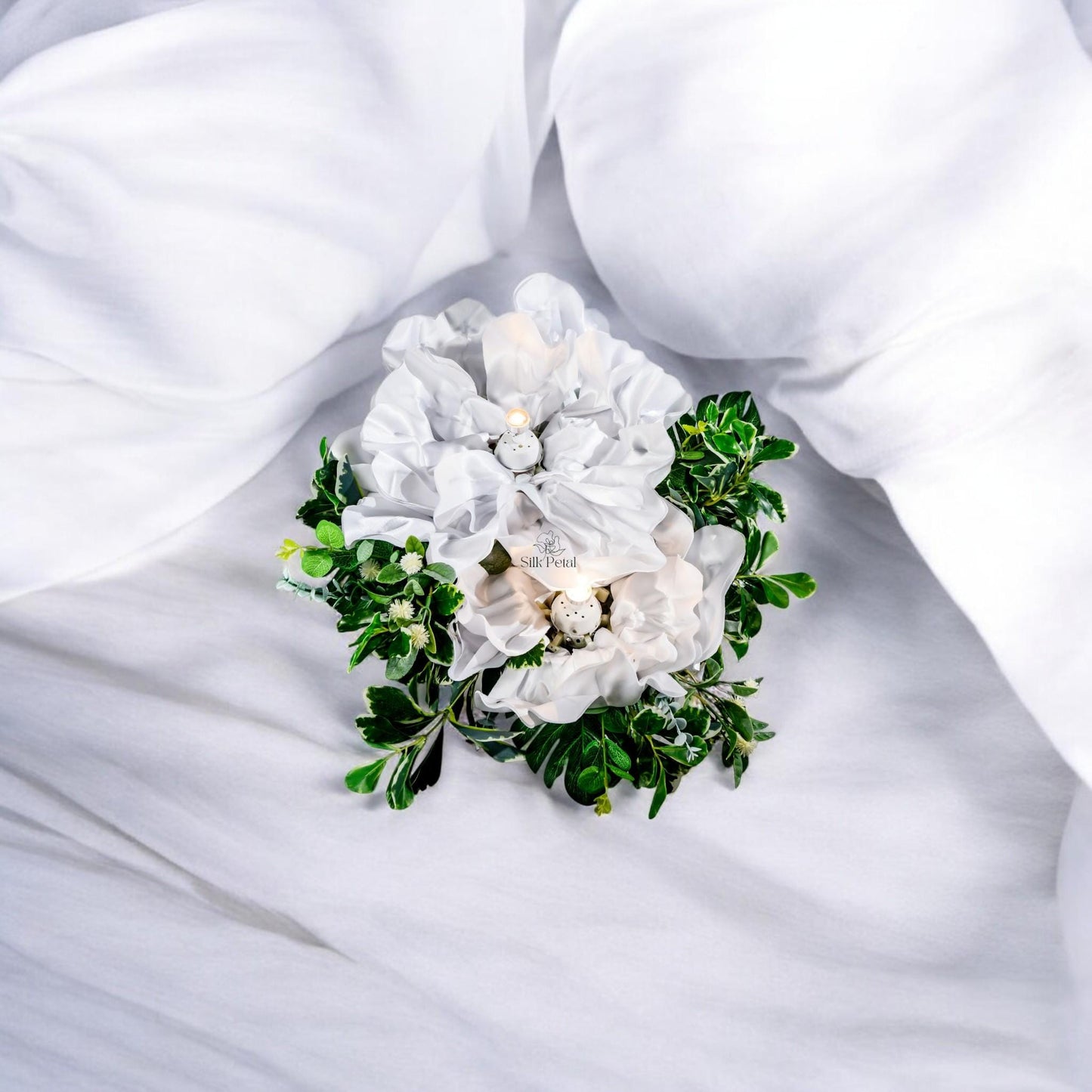 White Botanical Bloom